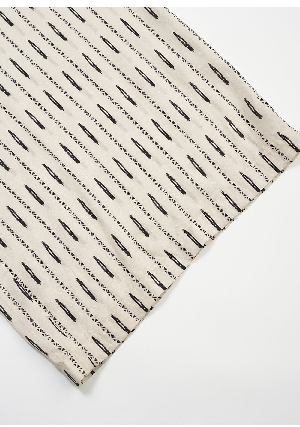 Tencel Linen Loose Straight-Leg Pants
